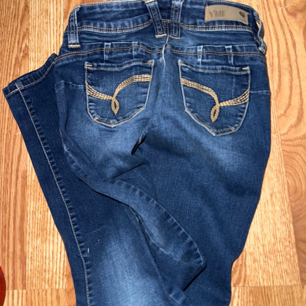 YMI Women's Dark Blue Skinny Jeans